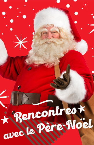 Père noel centre commercial