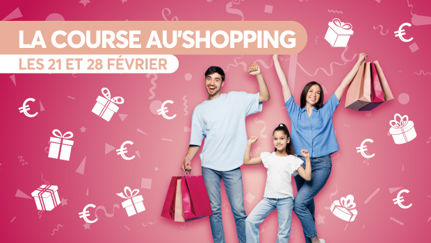 Animation la course au'shopping