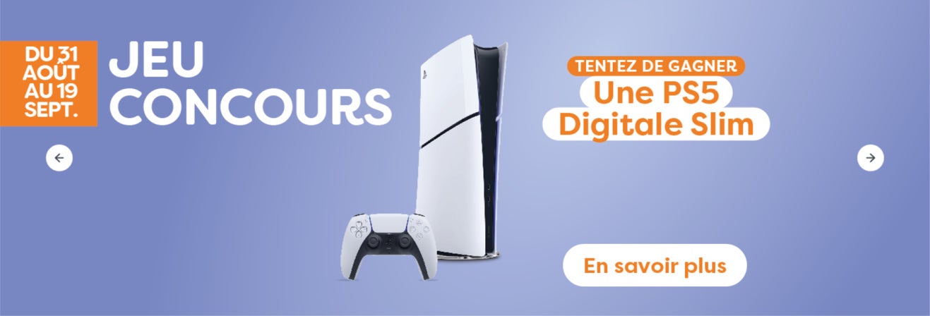 Jeu concours PS5